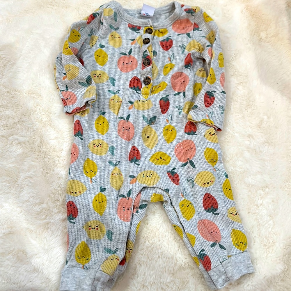 Old navy strawberry baby onesie  3-6months